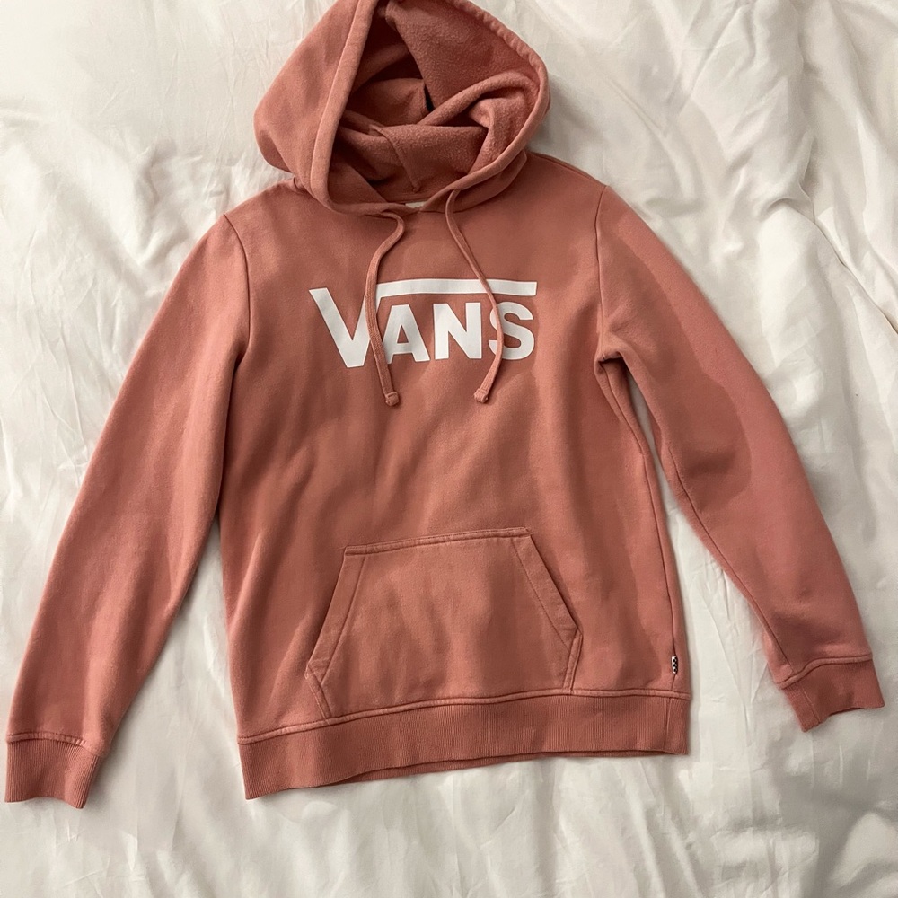 XS Vans Salmon Pink Hoodie